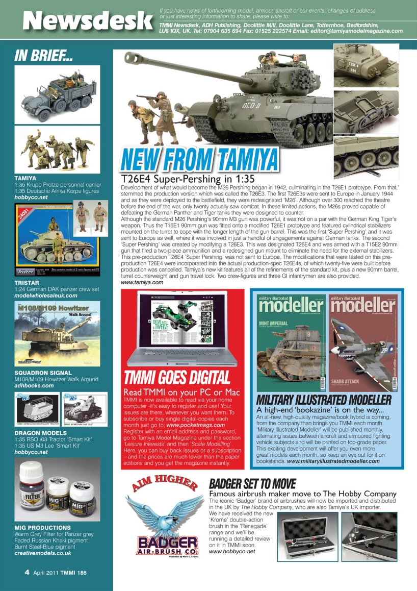 Tamiya Model Magazine 186 (2011-04)